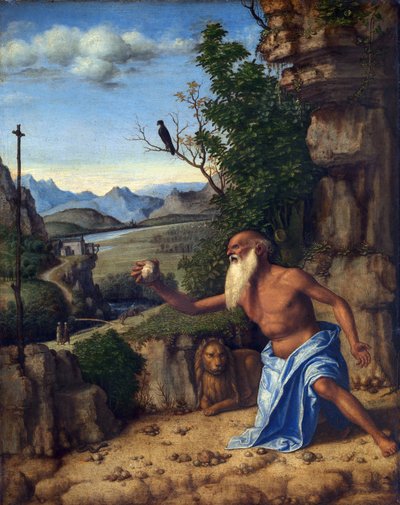Saint Jerome in the Desert by Cima da Conegliano